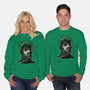 Pirate Hunter Fury-Unisex-Crew Neck-Sweatshirt-glitchygorilla