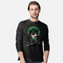 Pirate Hunter Fury-Mens-Long Sleeved-Tee-glitchygorilla