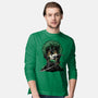 Pirate Hunter Fury-Mens-Long Sleeved-Tee-glitchygorilla