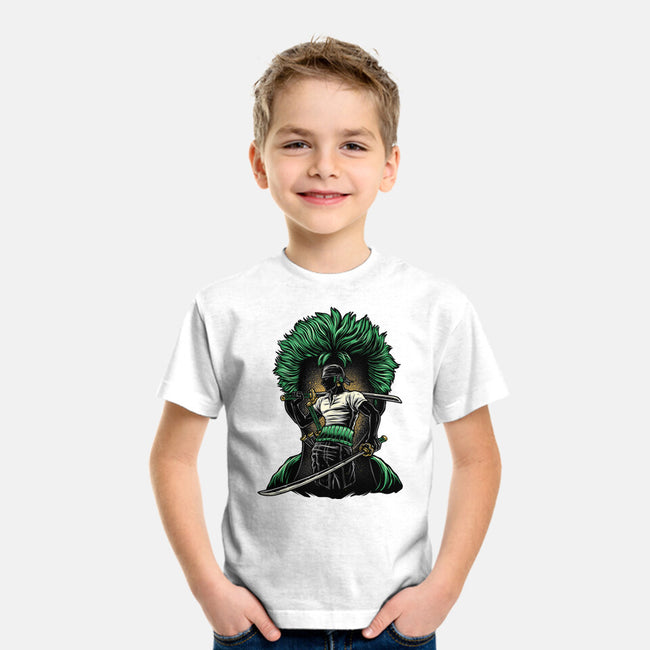 Pirate Hunter Fury-Youth-Basic-Tee-glitchygorilla