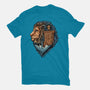 Love And Fantasy-Womens-Fitted-Tee-glitchygorilla