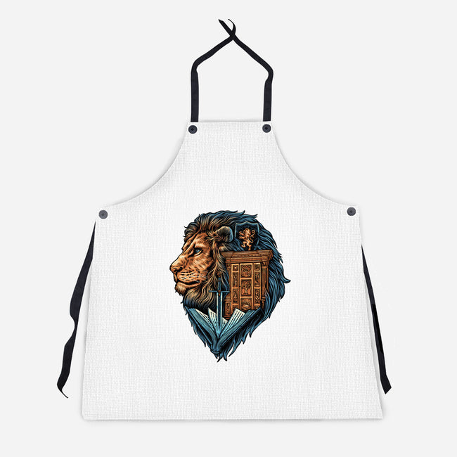 Love And Fantasy-Unisex-Kitchen-Apron-glitchygorilla