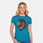 Love And Fantasy-Womens-Fitted-Tee-glitchygorilla