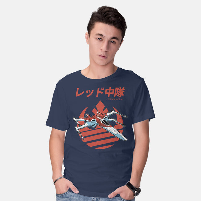 X-Wing Starfighter-Mens-Basic-Tee-Astrobot Invention