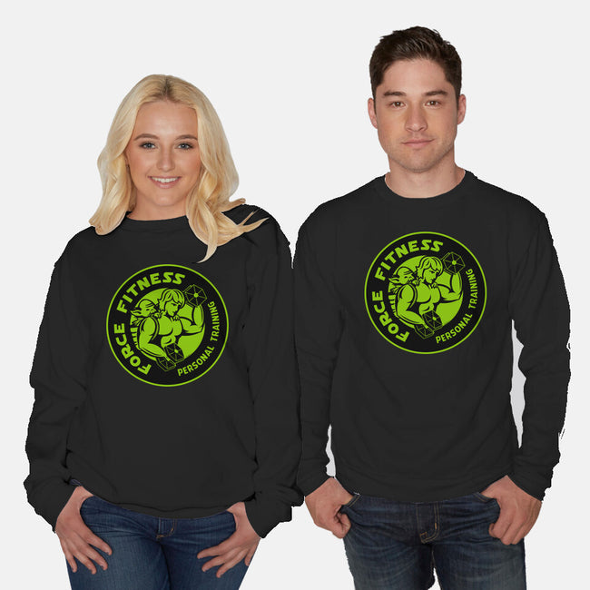 Force Fitness-Unisex-Crew Neck-Sweatshirt-Wenceslao A Romero