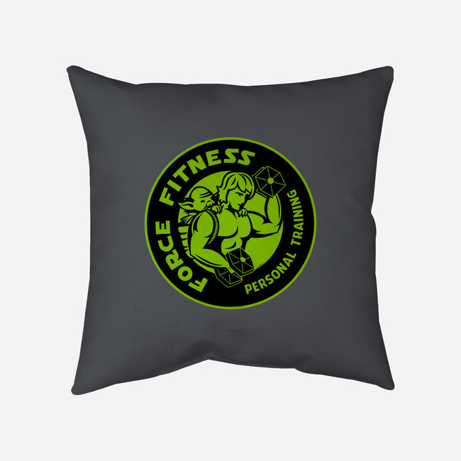 Force Fitness-None-Removable Cover w Insert-Throw Pillow-Wenceslao A Romero