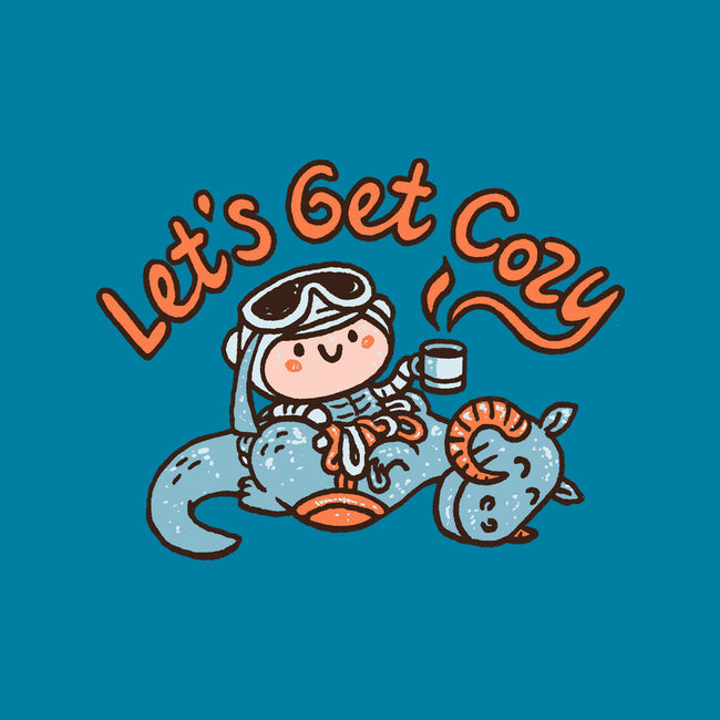 Lets Get Cozy-None-Glossy-Sticker-Wenceslao A Romero