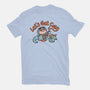 Lets Get Cozy-Womens-Fitted-Tee-Wenceslao A Romero