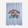 Lets Get Cozy-None-Polyester-Shower Curtain-Wenceslao A Romero