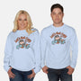 Lets Get Cozy-Unisex-Crew Neck-Sweatshirt-Wenceslao A Romero