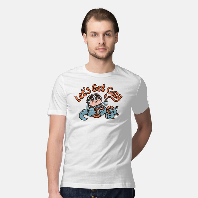 Lets Get Cozy-Mens-Premium-Tee-Wenceslao A Romero