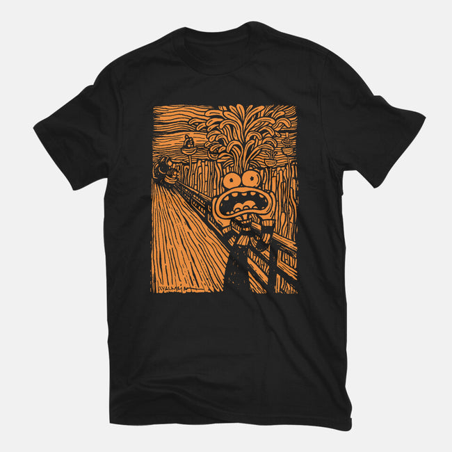 Anxious Scream-Mens-Heavyweight-Tee-Wenceslao A Romero