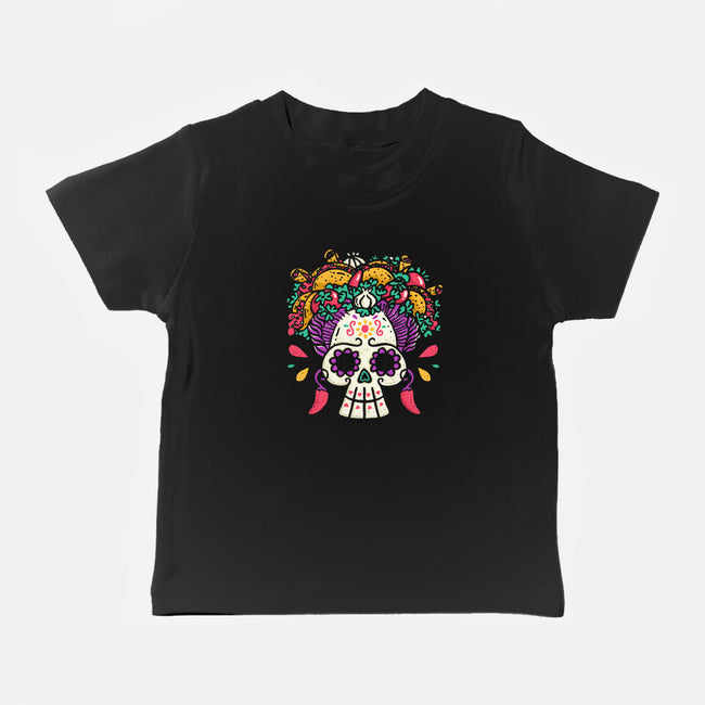 Frida Taco-Baby-Basic-Tee-Wenceslao A Romero