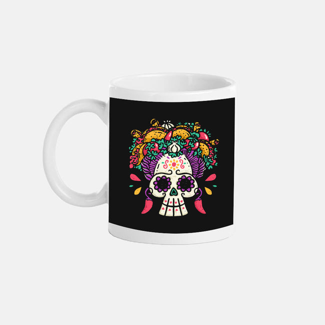 Frida Taco-None-Mug-Drinkware-Wenceslao A Romero