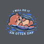 An Otter Day-None-Removable Cover w Insert-Throw Pillow-TechraNova