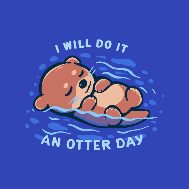 An Otter Day-None-Fleece-Blanket-TechraNova