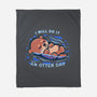 An Otter Day-None-Fleece-Blanket-TechraNova