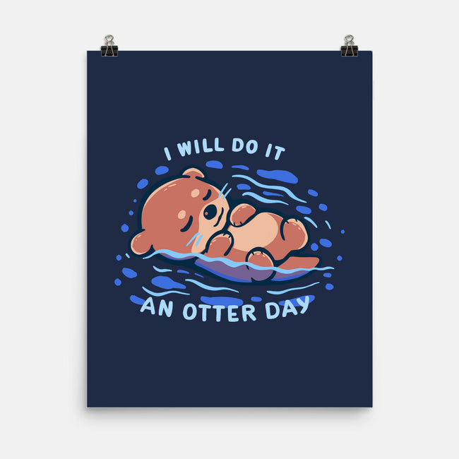 An Otter Day-None-Matte-Poster-TechraNova