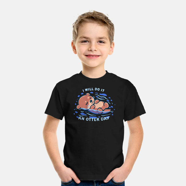 An Otter Day-Youth-Basic-Tee-TechraNova