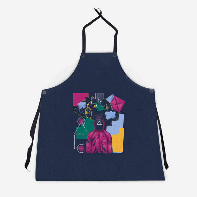 Fatal Fall-Unisex-Kitchen-Apron-OnlyColorsDesigns