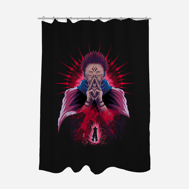 Imaginary Demon-None-Polyester-Shower Curtain-rmatix