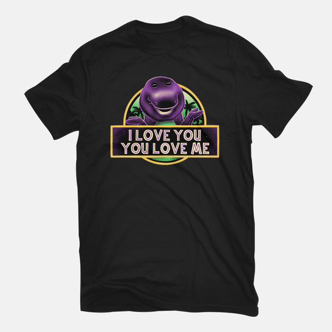 Purple Friend-Womens-Fitted-Tee-glitchygorilla