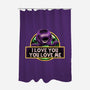 Purple Friend-None-Polyester-Shower Curtain-glitchygorilla