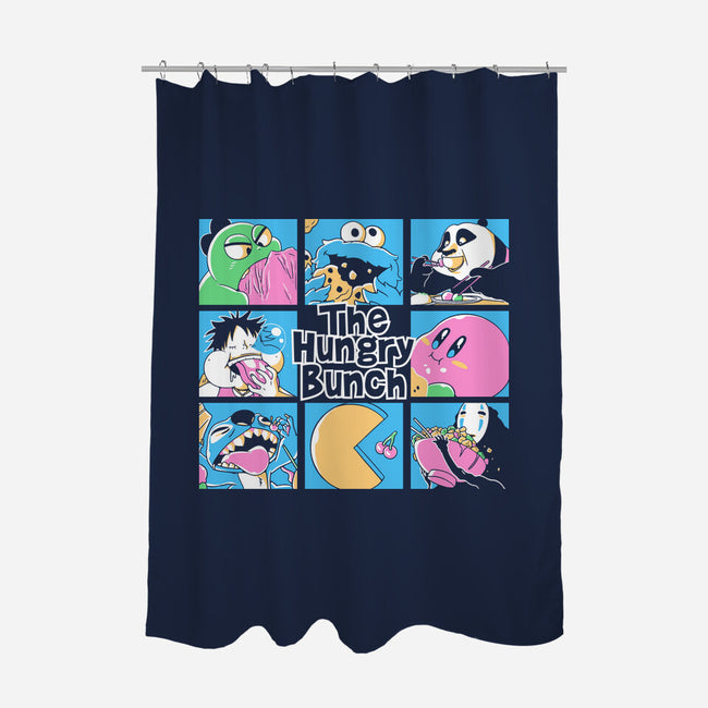 The Hungry Bunch-None-Polyester-Shower Curtain-naomori