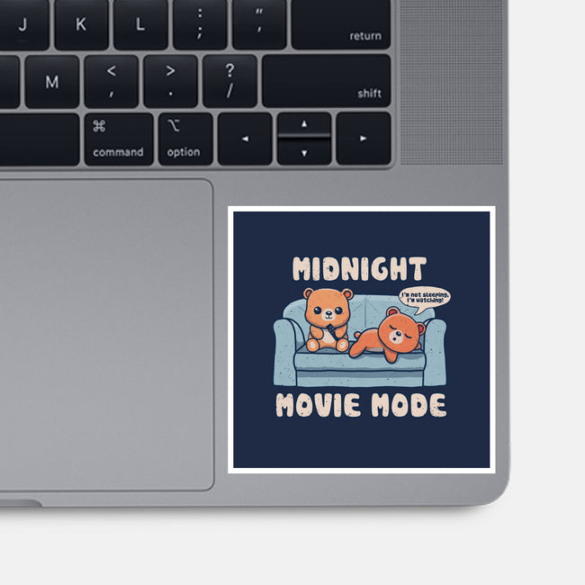 Midnight Movie Mode-None-Glossy-Sticker-NMdesign