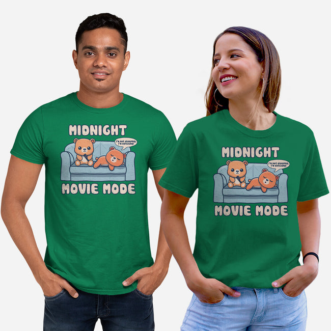 Midnight Movie Mode-Unisex-Basic-Tee-NMdesign