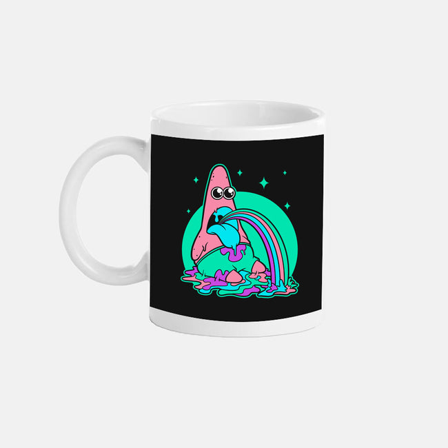 Star Cartoon Psychedelic-None-Mug-Drinkware-Studio Mootant