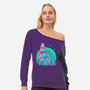 Star Cartoon Psychedelic-Womens-Off Shoulder-Sweatshirt-Studio Mootant