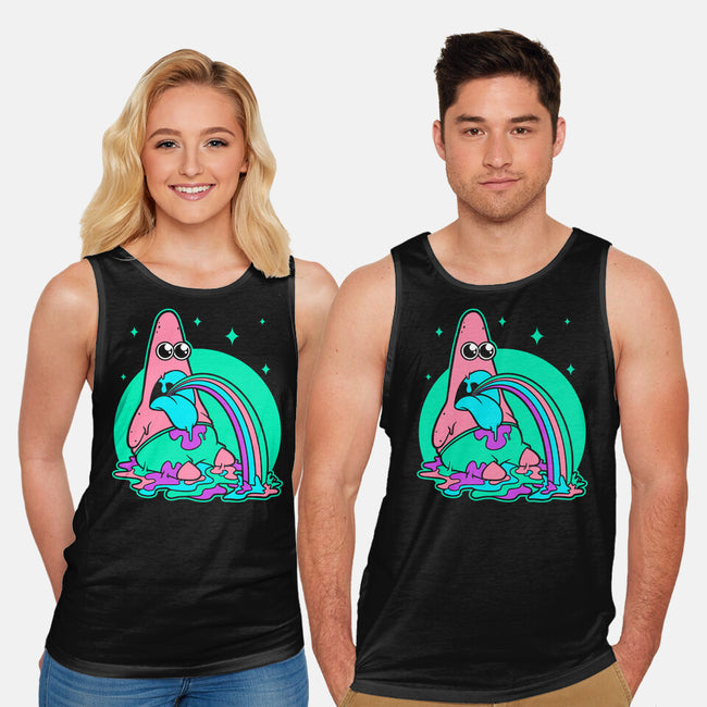 Star Cartoon Psychedelic-Unisex-Basic-Tank-Studio Mootant