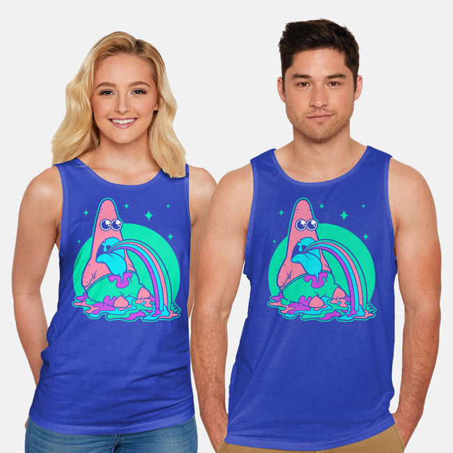 Star Cartoon Psychedelic-Unisex-Basic-Tank-Studio Mootant