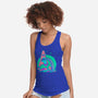 Star Cartoon Psychedelic-Womens-Racerback-Tank-Studio Mootant