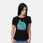 Star Cartoon Psychedelic-Womens-Basic-Tee-Studio Mootant