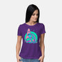 Star Cartoon Psychedelic-Womens-Basic-Tee-Studio Mootant