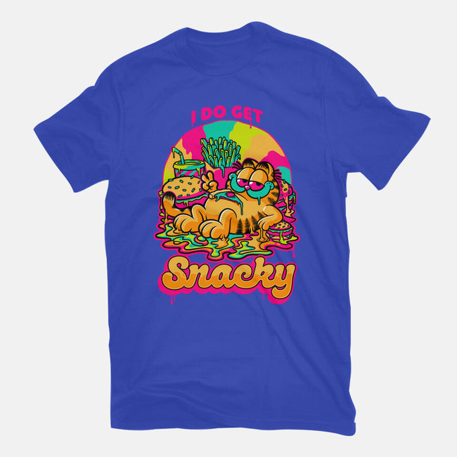 Cat Psychedelic Food Trip-Unisex-Basic-Tee-Studio Mootant