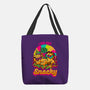 Cat Psychedelic Food Trip-None-Basic Tote-Bag-Studio Mootant