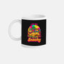 Cat Psychedelic Food Trip-None-Mug-Drinkware-Studio Mootant