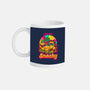 Cat Psychedelic Food Trip-None-Mug-Drinkware-Studio Mootant