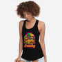 Cat Psychedelic Food Trip-Womens-Racerback-Tank-Studio Mootant