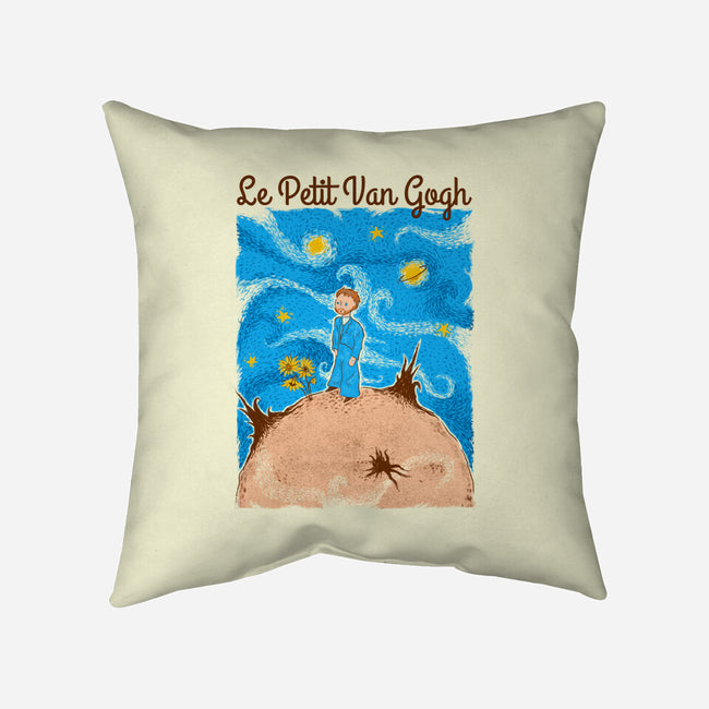 The Little Van Gogh-None-Removable Cover w Insert-Throw Pillow-Umberto Vicente