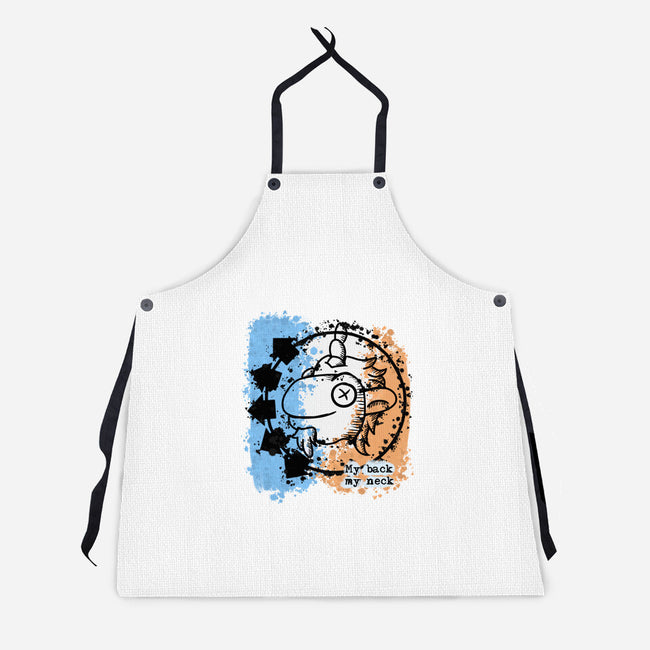 Unicorse Blink-Unisex-Kitchen-Apron-nickzzarto