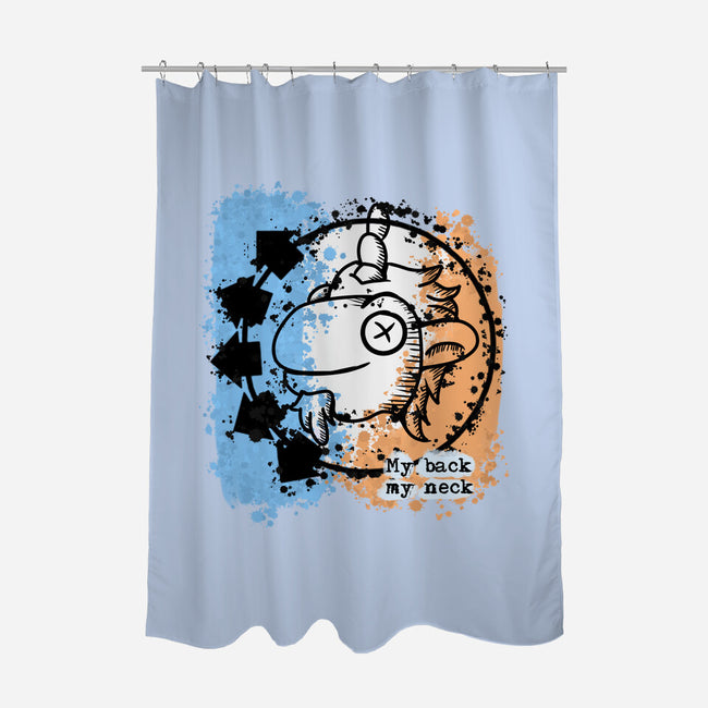 Unicorse Blink-None-Polyester-Shower Curtain-nickzzarto