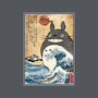 My Neighbor In Japan Woodblock-None-Glossy-Sticker-DrMonekers