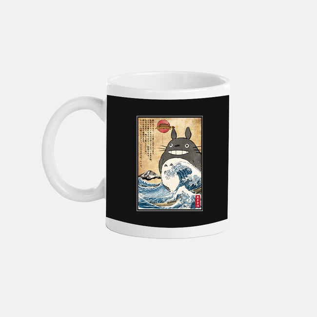 My Neighbor In Japan Woodblock-None-Mug-Drinkware-DrMonekers