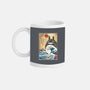 My Neighbor In Japan Woodblock-None-Mug-Drinkware-DrMonekers