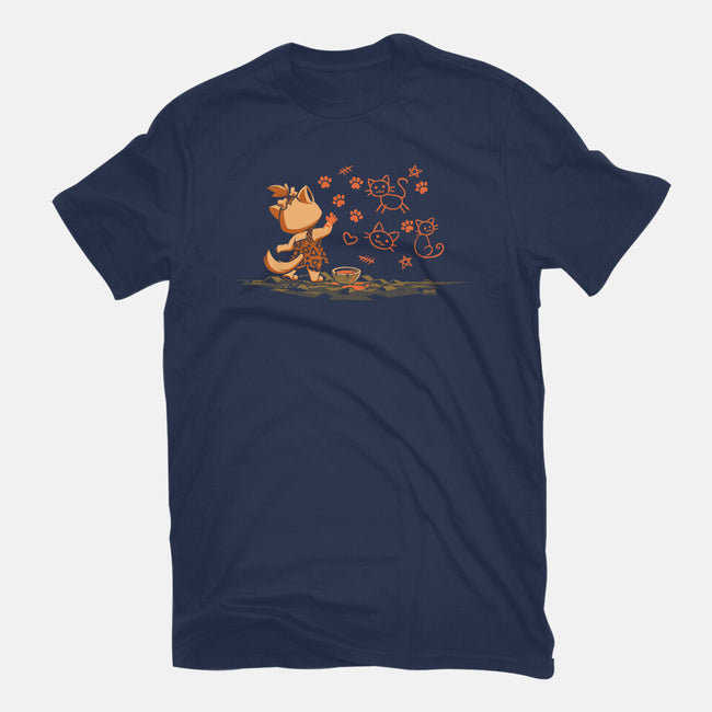 Ancient Doodles-Womens-Basic-Tee-worlddominationforcats