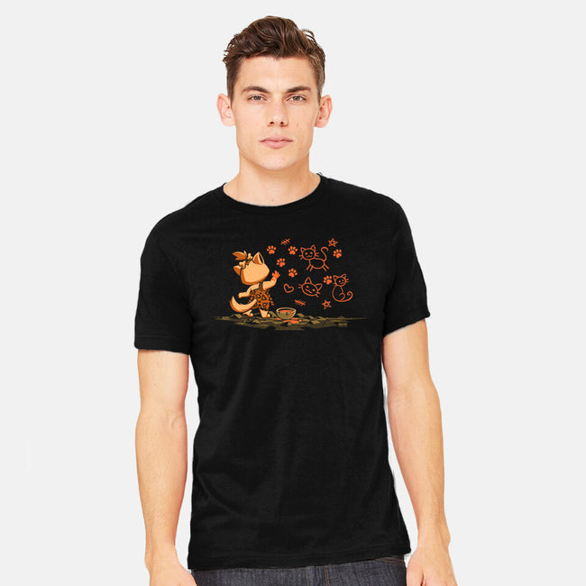 Ancient Doodles-Mens-Heavyweight-Tee-worlddominationforcats